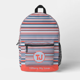 Farbenfrohe Backpacker für Schultrainer Bedruckter Rucksack