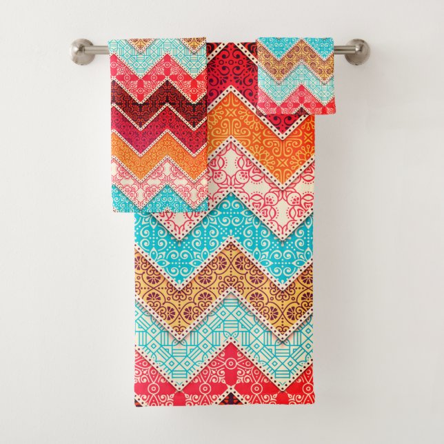 Farbenfrohe Badetücher Set (Insitu)