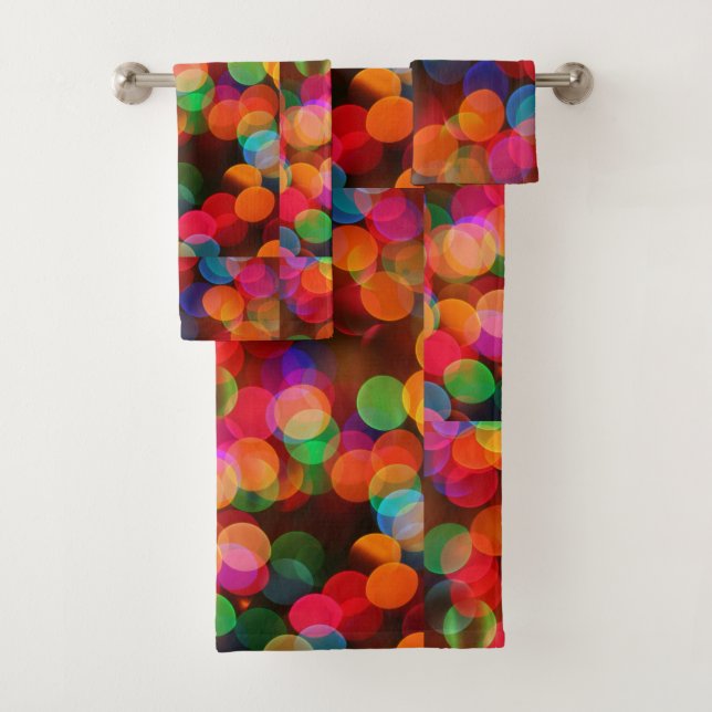 Farbenfrohe Badetücher Set Kinder Badezimmer Handt (Insitu)