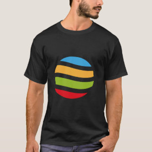 Farbenfrohe Ball Art T-Shirt