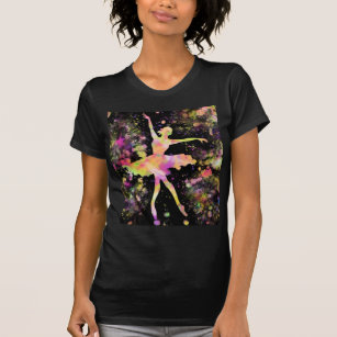 Farbenfrohe Ballerina - Migned Zeichn - Different T-Shirt