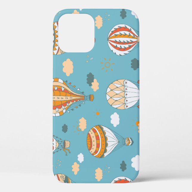 Farbenfrohe Balloons Festivals Design Case-Mate iPhone Hülle (Rückseite)
