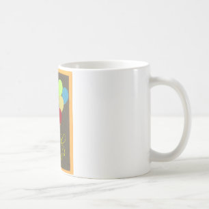 Farbenfrohe Balloons Grafik-Design Tasse