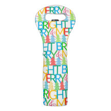 Farbenfrohe Bäume Holiday Tasche