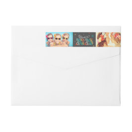 Farbenfrohe Beifall für das Jahr 2025 Glückliches