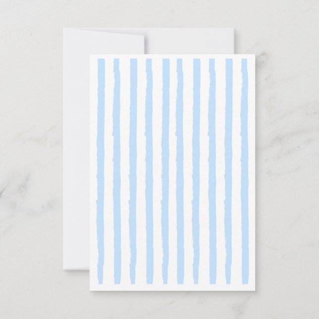 farbenfrohe bemalte Hochzeit Save The Date (Rückseite)