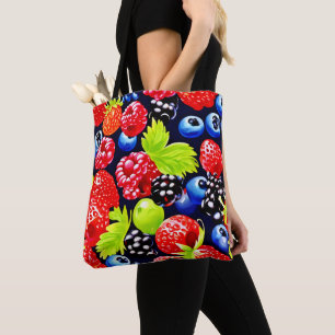 Farbenfrohe Berry Medley Design
