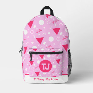 Farbenfrohe Bezeichnung Gaben Custom Backpack Bedruckter Rucksack