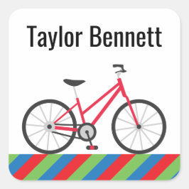 Farbenfrohe Bicycle Custom Personalisiert Stickers