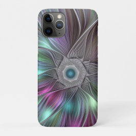 Farbenfrohe Big Blume Abstrakte Trippy Fraktal Art Case-Mate iPhone Hülle