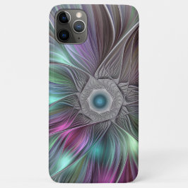 Farbenfrohe Big Blume Abstrakte Trippy Fraktal Art Case-Mate iPhone Hülle