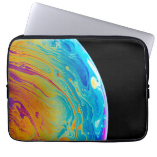 Farbenfrohe Bilder Cooler Mondbilder kreativer Mon Laptopschutzhülle