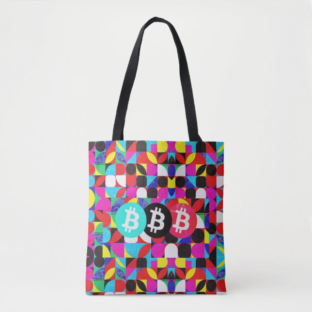 Farbenfrohe Bitcoin (Vibrant HD) (Vorderseite)