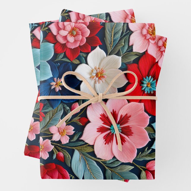 Farbenfrohe Blätter für die Blumenzähne (Von Creator hochgeladen)