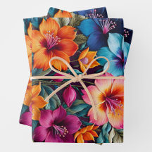 Farbenfrohe Blätter für die Blumenzähne