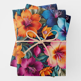 Farbenfrohe Blätter für die Blumenzähne