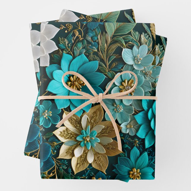 Farbenfrohe Blätter für die Blumenzähne (Von Creator hochgeladen)