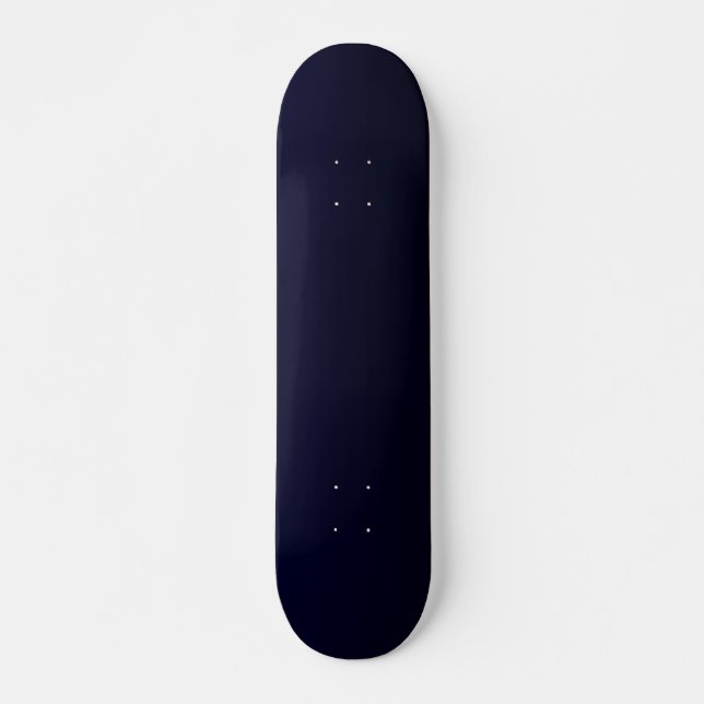Farbenfrohe blaue Wasserfarbe Skateboard (Vorne)