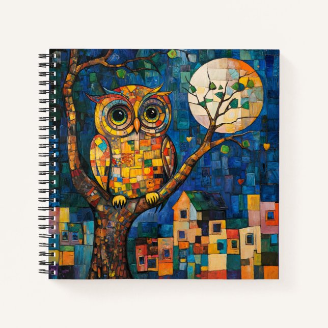 Farbenfrohe Blockbucher/Sketchbook Notizbuch (Vorderseite)
