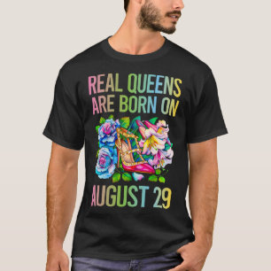 Farbenfrohe Blume - August 29. T-Shirt