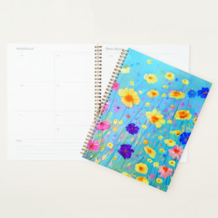 Farbenfrohe Blume aus der DIY Painted Muster Chris Planer