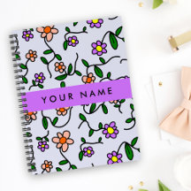 Farbenfrohe Blume, blauer Hintergrund, Lila