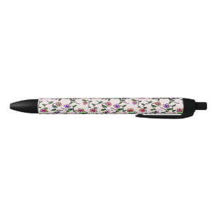 Farbenfrohe Blume, Blumenmuster, Grüne, Boho Kugelschreiber