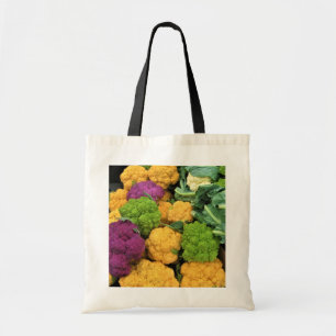Farbenfrohe Blume, Dekoration im Herbst Tragetasche
