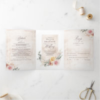 Farbenfrohe Blume Elegante Hochzeit