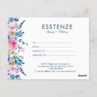 Farbenfrohe Blume Grenz-Geschenkgutschein