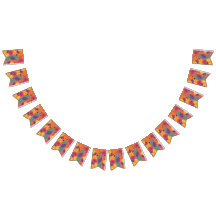 farbenfrohe Blume und Blätter auf schwarzem Hinter