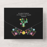 Farbenfrohe Blumenfiesta All In One Einladung<br><div class="desc">Eine Blumenfeier in Aquarellfarben lädt dazu ein,  sich schnell und einfach an Ihre Veranstaltungsspezifikationen anzupassen.</div>