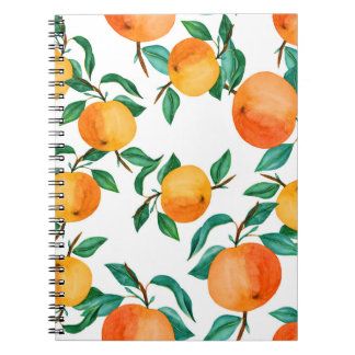 Farbenfrohe Blumenmischung: Aquarellfarben-Illustr Notizblock