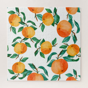 Farbenfrohe Blumenmischung: Aquarellfarben-Illustr Puzzle