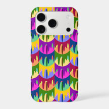Farbenfrohe blutige Augen Pop Art Dschungel