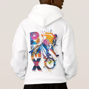 Farbenfrohe Bmx Hoodie - Bmx Bike