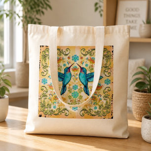 Farbenfrohe Bohemian-Kolibri-Tasche zum günstigen  Tragetasche