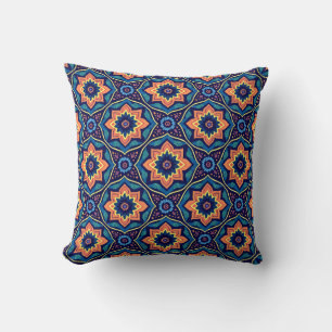 Farbenfrohe Boho Chic Blumenmuster Kissen