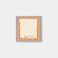 Farbenfrohe Boho CUSTOM Chic Monogramm Personalisi