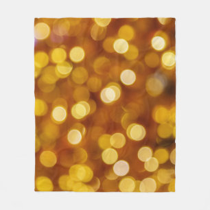 Farbenfrohe Bokenbeleuchtung, Weihnachtsuntergrund Fleecedecke