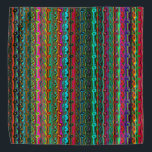 Farbenfrohe, bunt Abstrakte Muster Halstuch<br><div class="desc">2023</div>