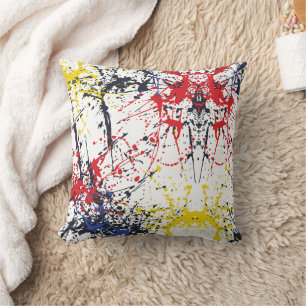 Farbenfrohe Burst: Ein Spiel zufälliger Abstürze Kissen