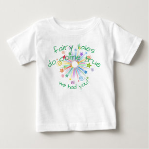 Farbenfrohe Burst, Märchen werden wahr Baby T-shirt