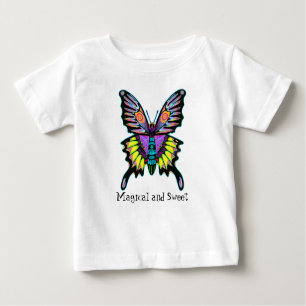Farbenfrohe Butterfly Baby T-shirt