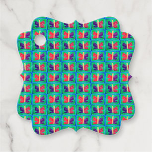 Farbenfrohe Butterfly   Filter   Grundlegende   Geschenkanhänger