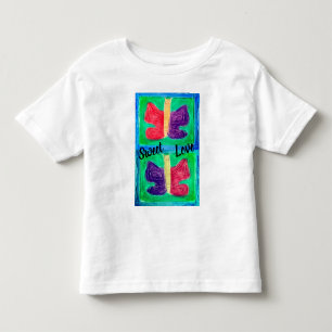 Farbenfrohe Butterfly   Filter   Grundlegende   Kleinkind T-shirt