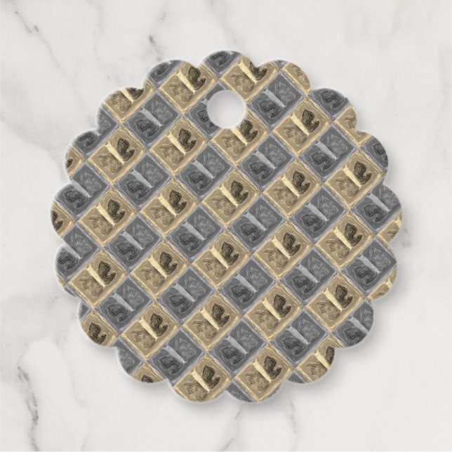 Farbenfrohe Butterfly | halber Rückgang | DREHUNG  Geschenkanhänger (Vorderseite)