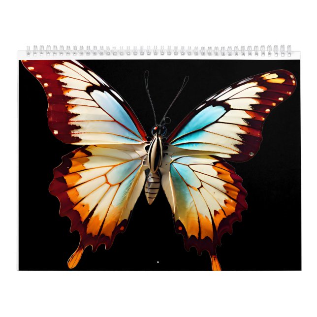 Farbenfrohe Butterfly Kalender (Titelbild)