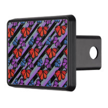 Farbenfrohe Butterfly Strip Regenbogenmuster