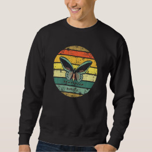 Farbenfrohe Butterfly Sweatshirt